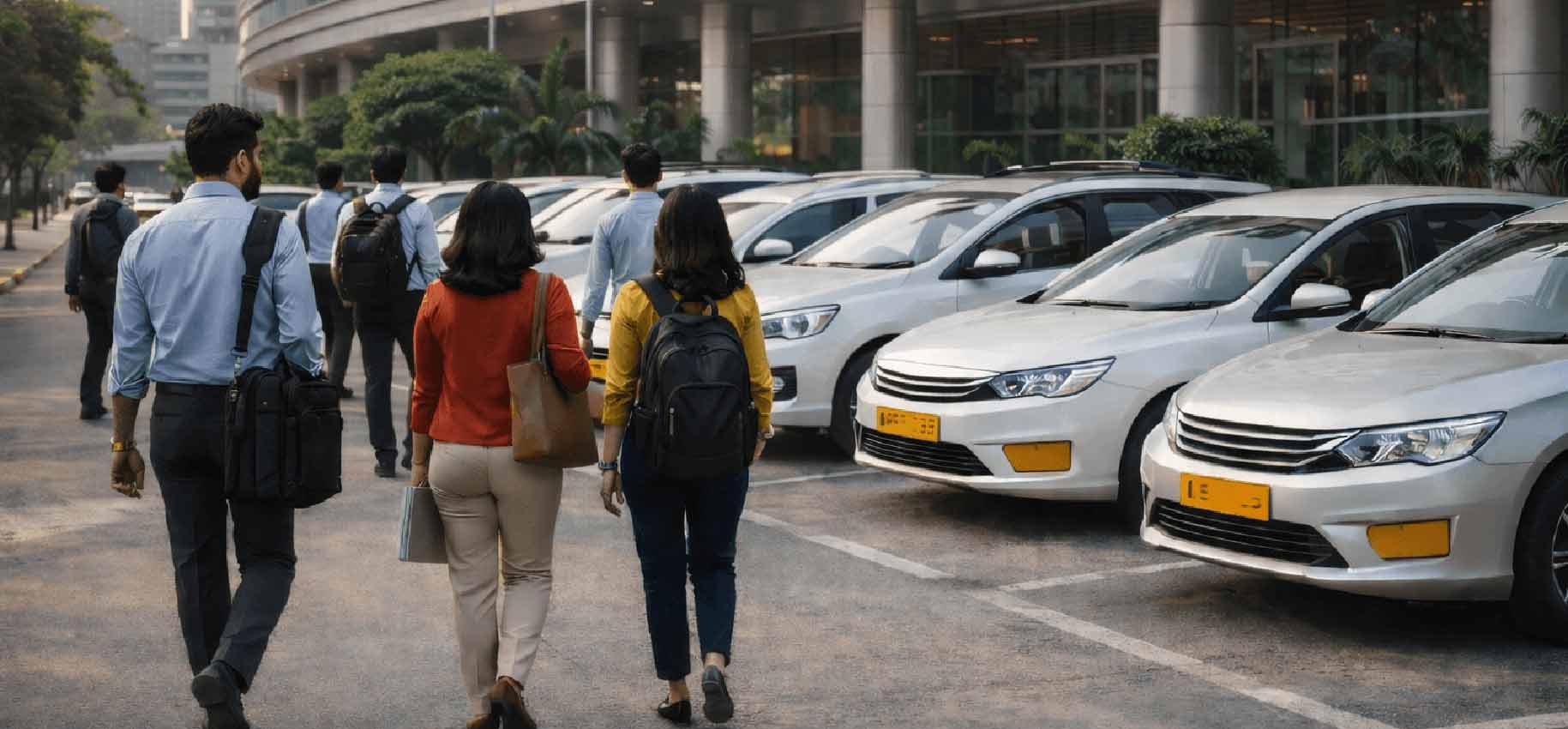 Employee Transportation for Hybrid Workforce: How Indian Companies Are Solving Commute Challenges
